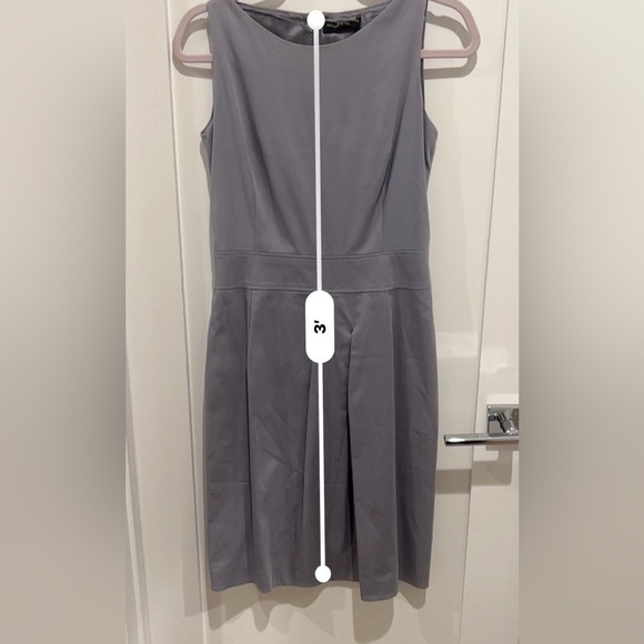 Luciano Barbera gray dress size 6 - Picture 2 of 5